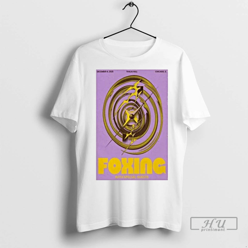 Officials Foxing Event Chicago Il 2025 T Shirts