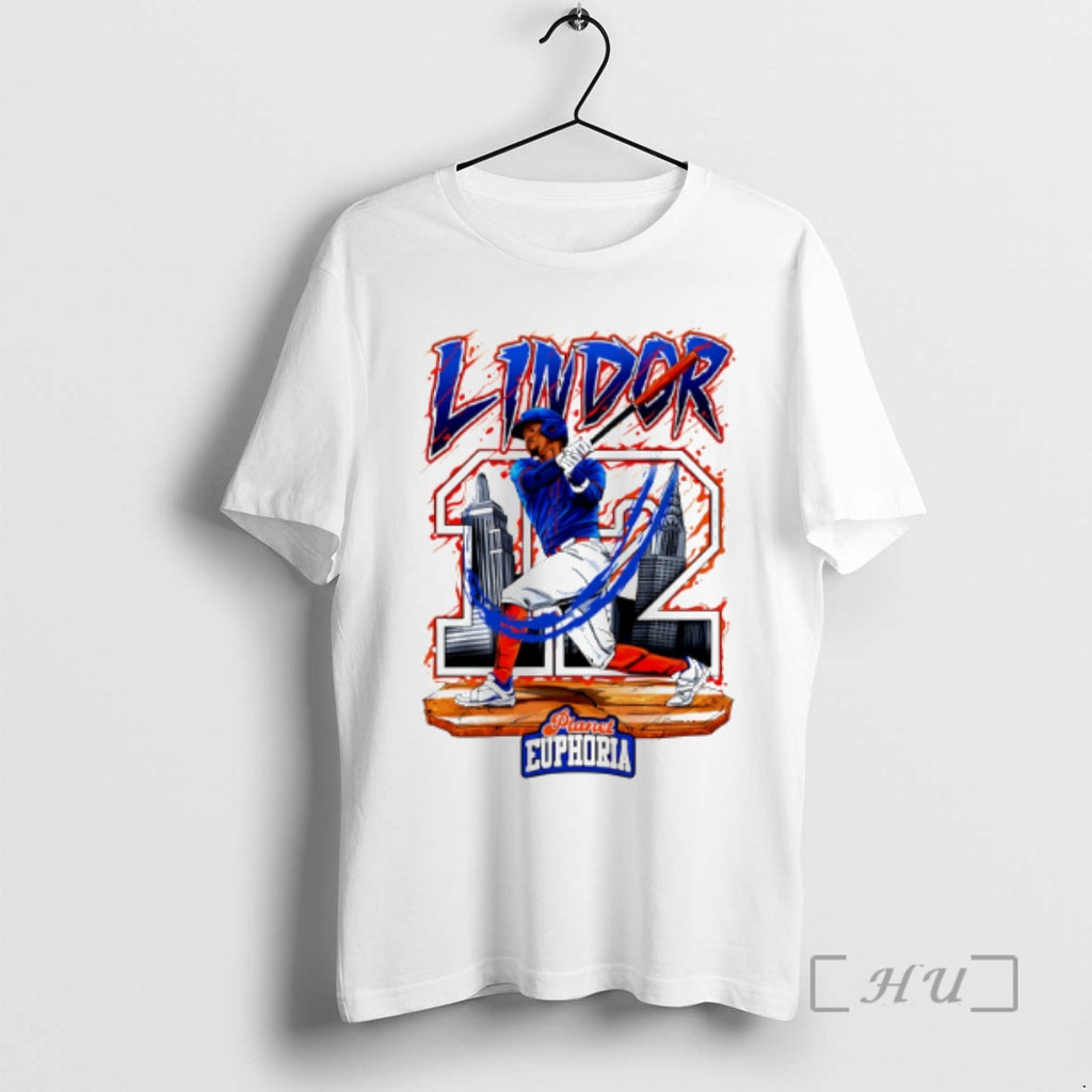 Officials Francisco Lindor New York Mets Hand Drawn Artwork