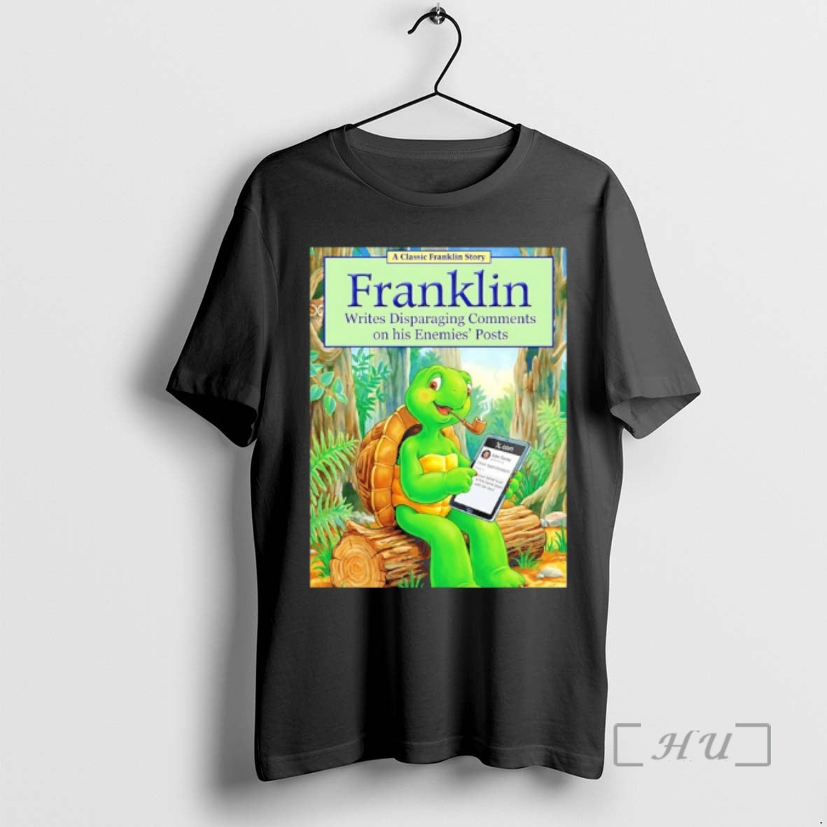 Officials Franklin Writes Disparaging Comments His Enemies Pots T-Shirts