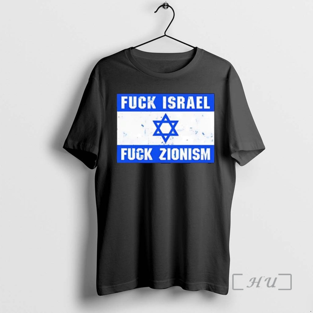 Officials Fuck Israel Fuck Zionism Flag Graphic