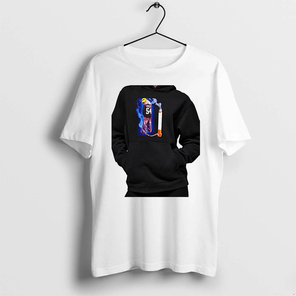 Officials Fuji 54 Retards Chained To A Cigarette Smoker Premium T Shirt