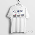 Officials Funny Curling The Sport That Is Sweeping The Nation Winter Olympics Premium T Shirts
