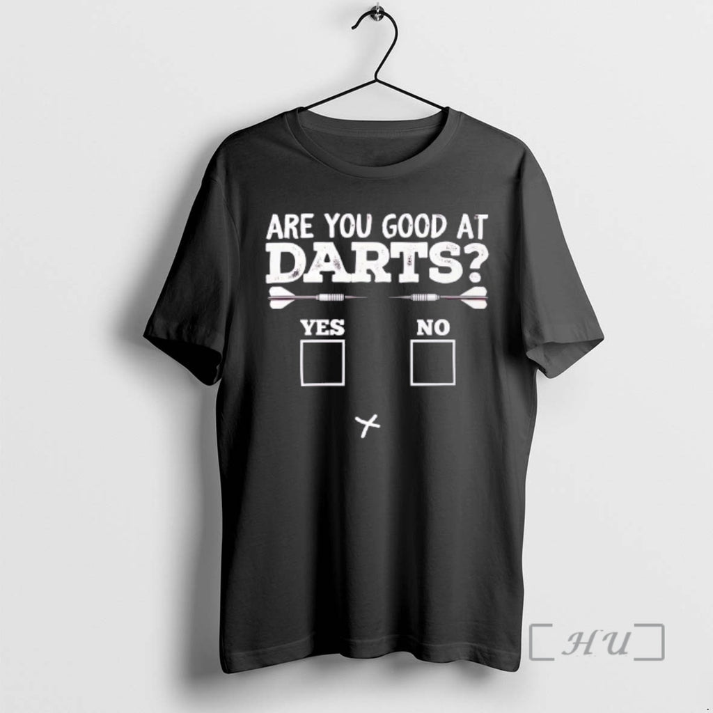 Officials Funny Darts Fail Are You Good At Darts Gag Checklist Premium T Shirts Sweater