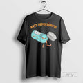 Officials Funny Otter Anti Depressants T Shirt s Unisex , , , Long Sleeve Tee