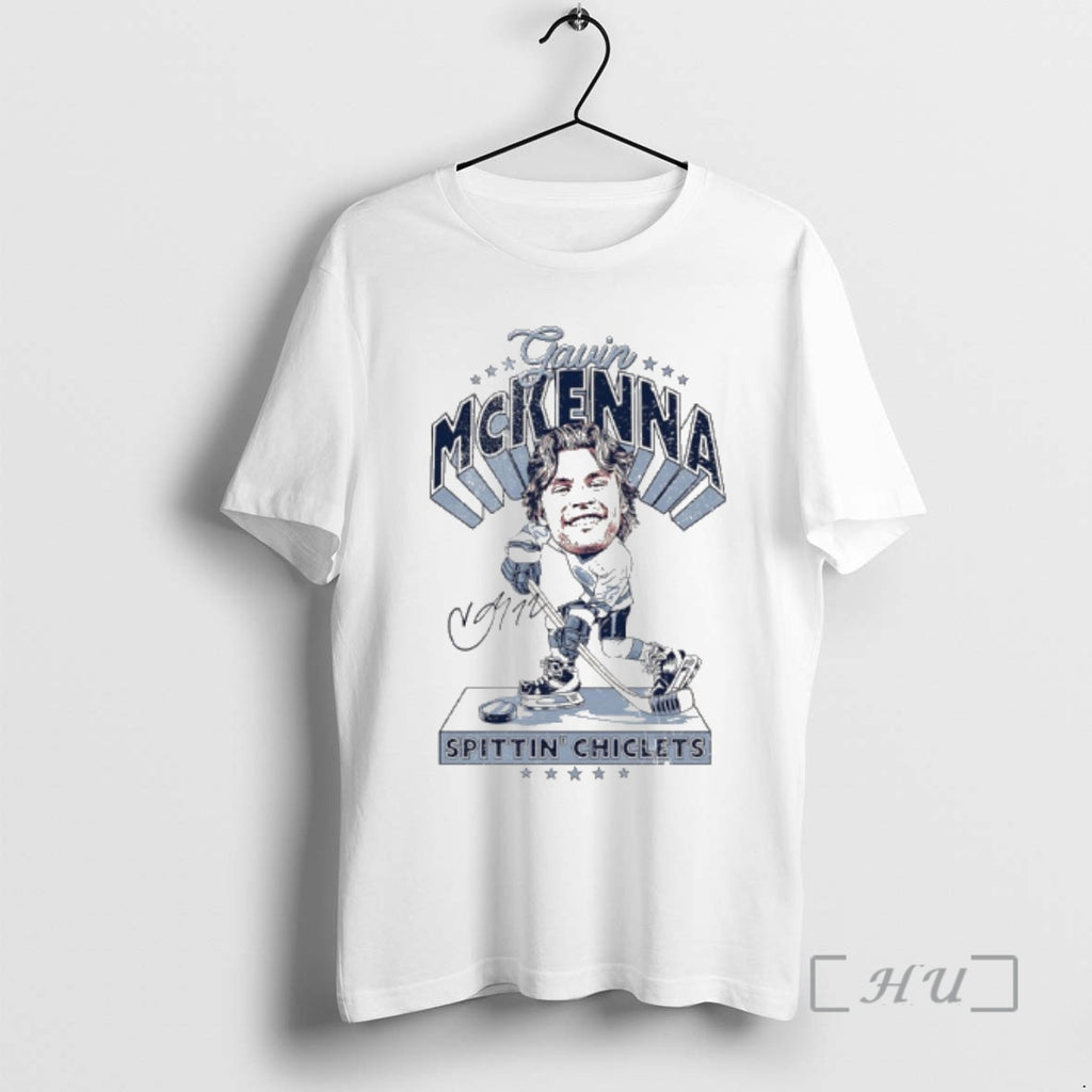 Officials Gavin Mckenna Penn State Hockey X Spittin Chiclets Signature