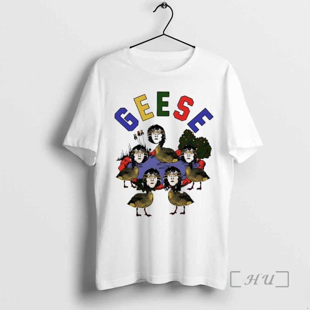 Officials Geese Surreal Goose Illustration Circle