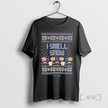 Officials Gilmore I Smell Snow Ugly Ornaments T-Shirts