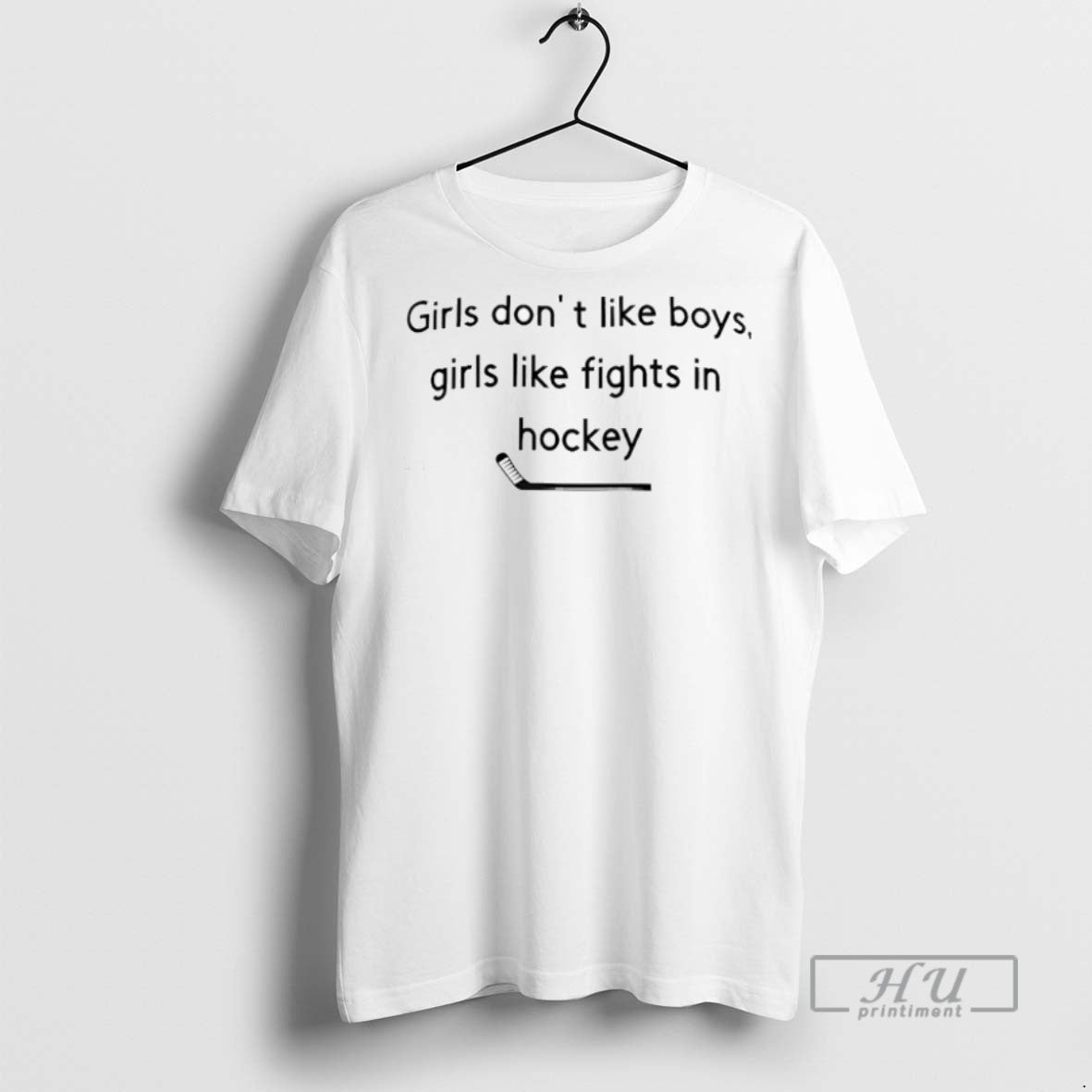 Officials Girls Dont Like Boys Girls Like Fights In Hockey T Shirt s Unisex , , , Long Sleeve Tee