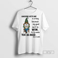 Officials Gnome Arguing With Me Is Crazy Because My Goal Isnt To Win Its To Unisex , , , Long Sleeve Tee