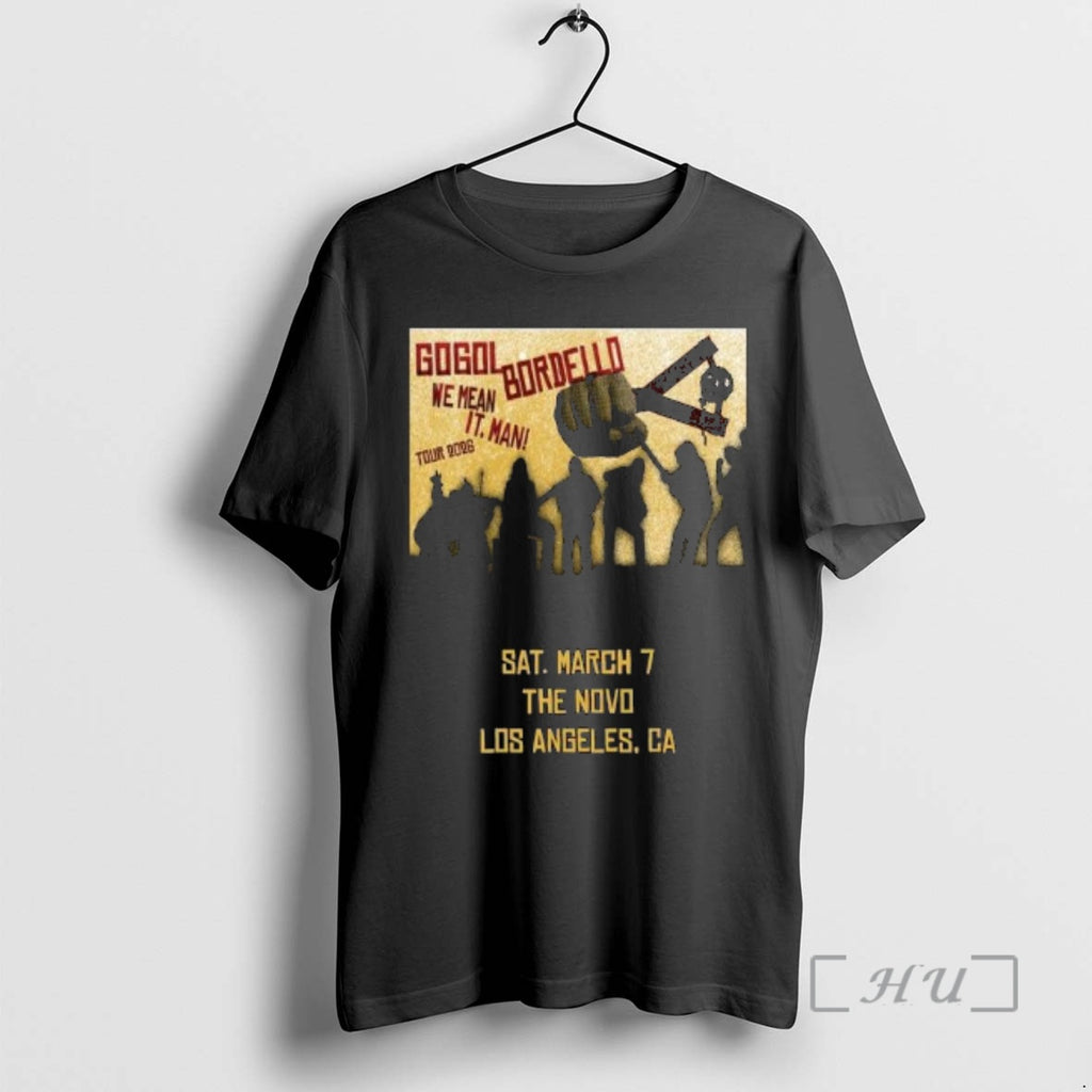 Officials Gogol Bordello Los Angeles Ca March 7 2026 Concert