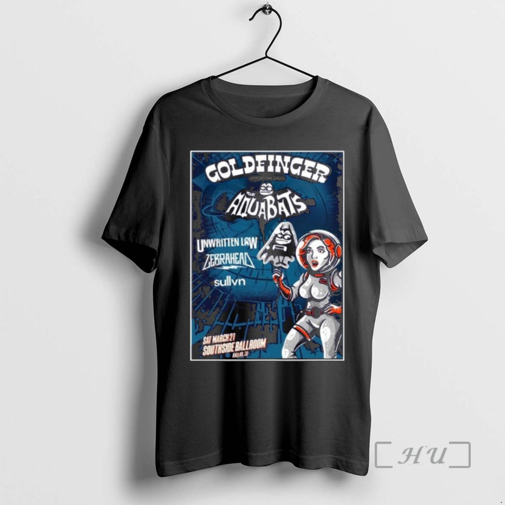 Officials Goldfinger Dallas Tx March 21 2026 Concert