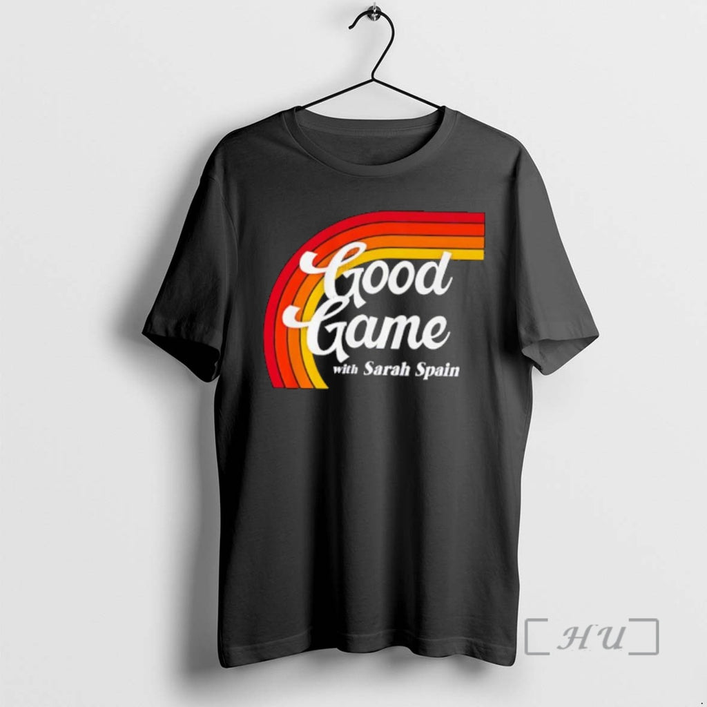Officials Good Game With Sarah Spain Retro Rainbow Sunset Podcast