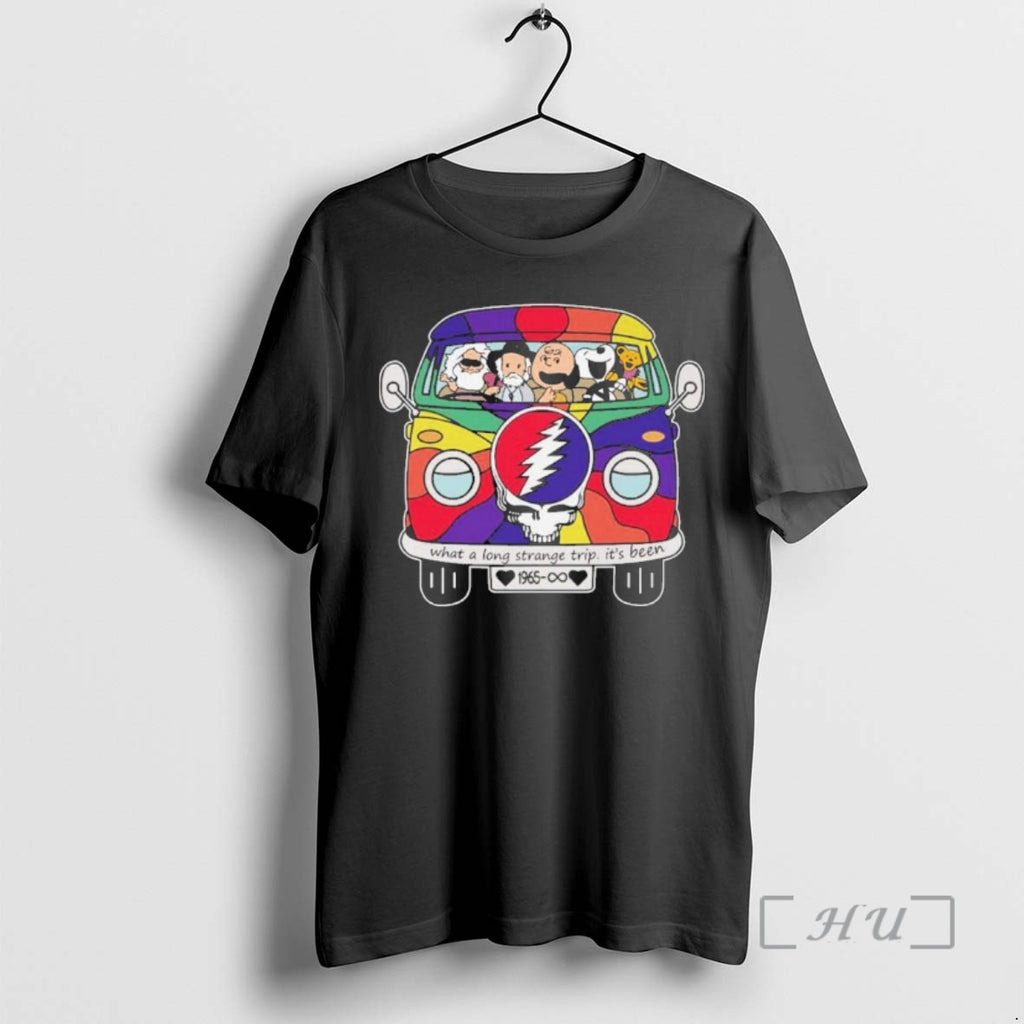 Officials Grateful Dead X The Peanuts What A Long Strange Trip Premium T Shirts Sweater