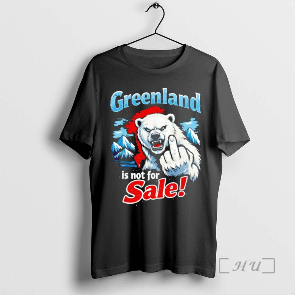 Officials Greenland Is Not For Sale White Bear Middle Finger