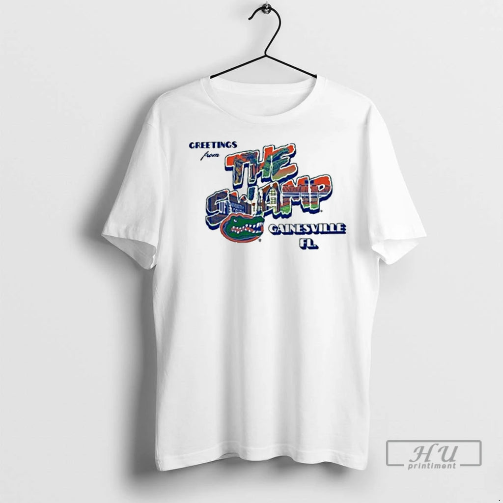 Officials Greeting From The Swamp Florida Gators T Shirts