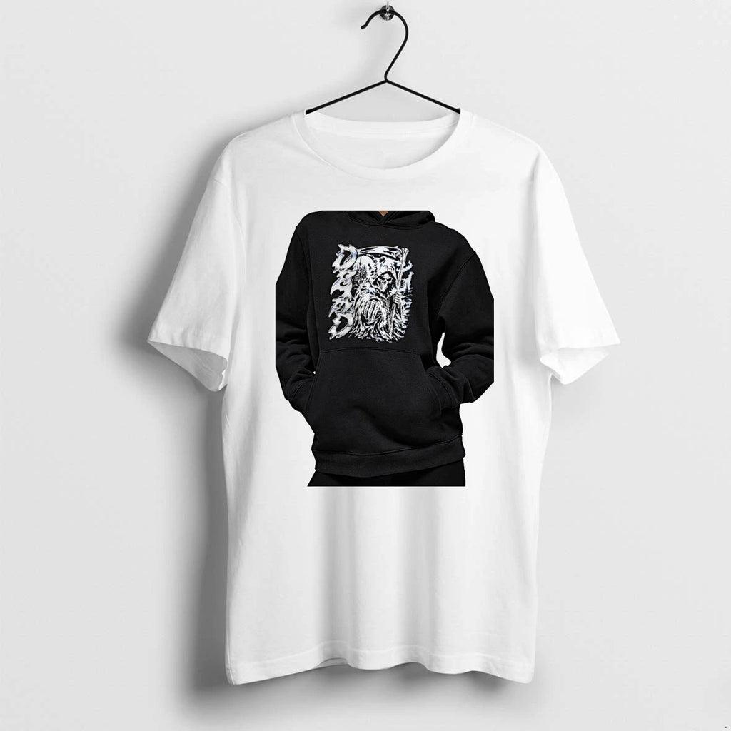 Officials Grim Reaper Dead Gothic Castle Storm Lightning Premium T Shirt
