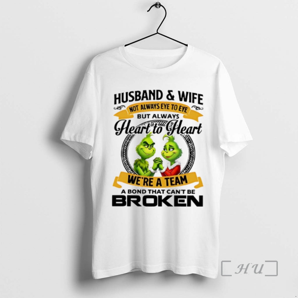 Officials Grinch Husband Wife Not Always Eye To Eye But Always Heart To Heart Were