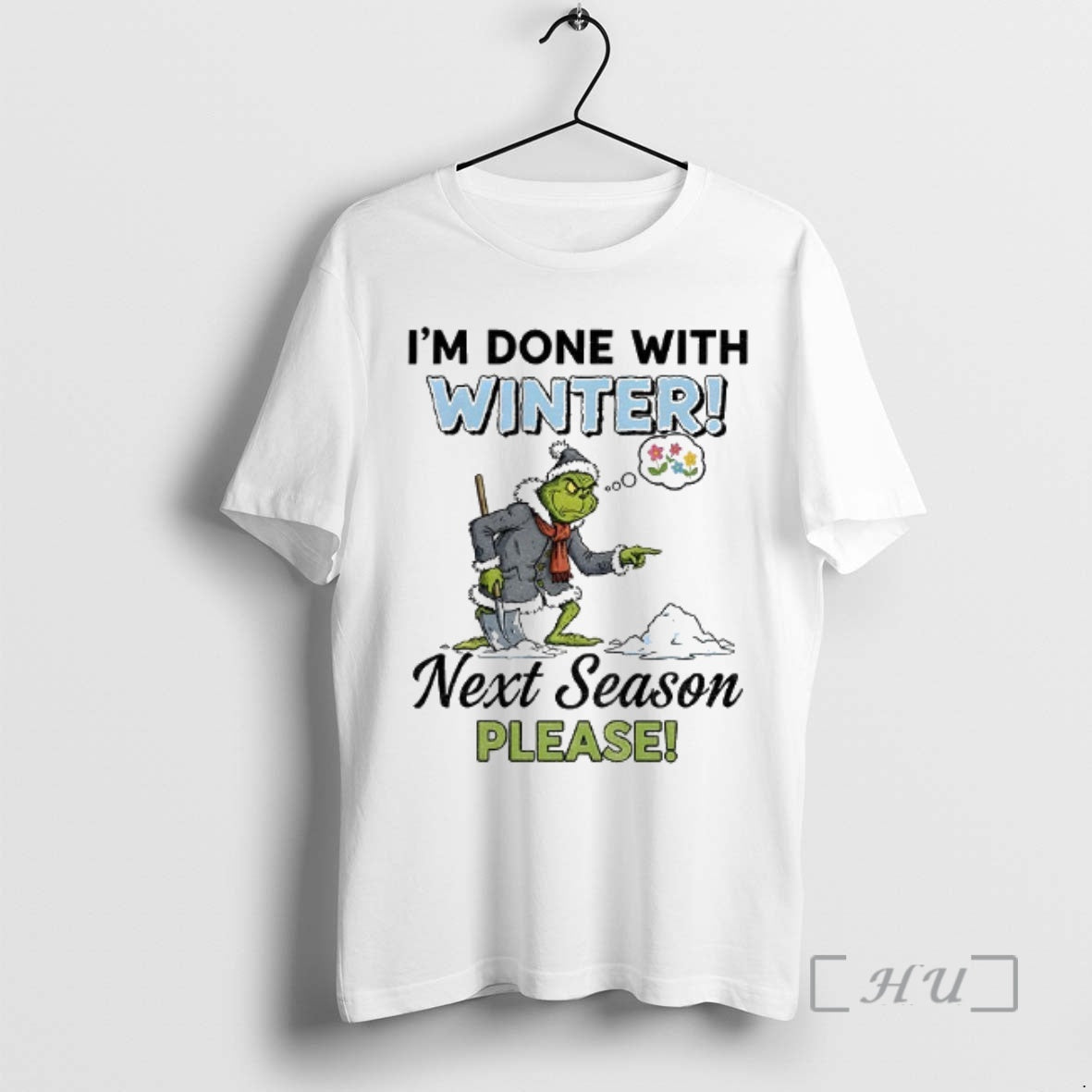 Officials Grinch Im Done Winter Next Season Please T-Shirts