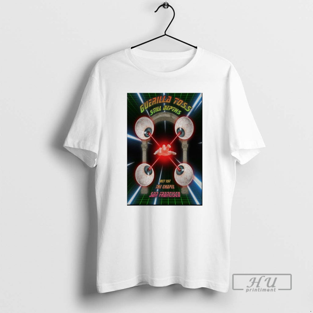 Officials Guerilla Toss Still Depths October 1st 2025 The Chapel San Francisco T Shirt
