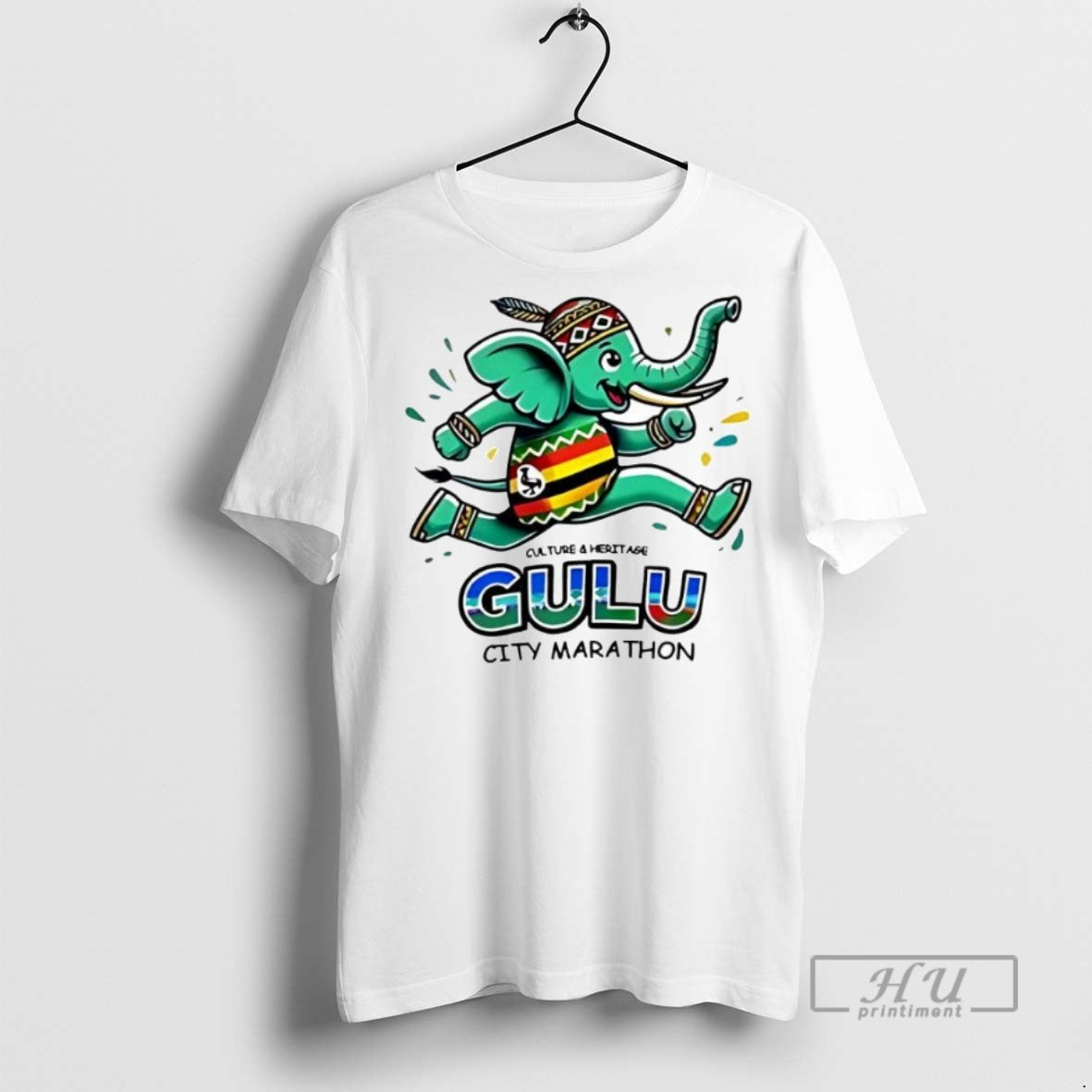 Officials Gulu City Marathon Logo T Shirt s Unisex , , , Long Sleeve Tee