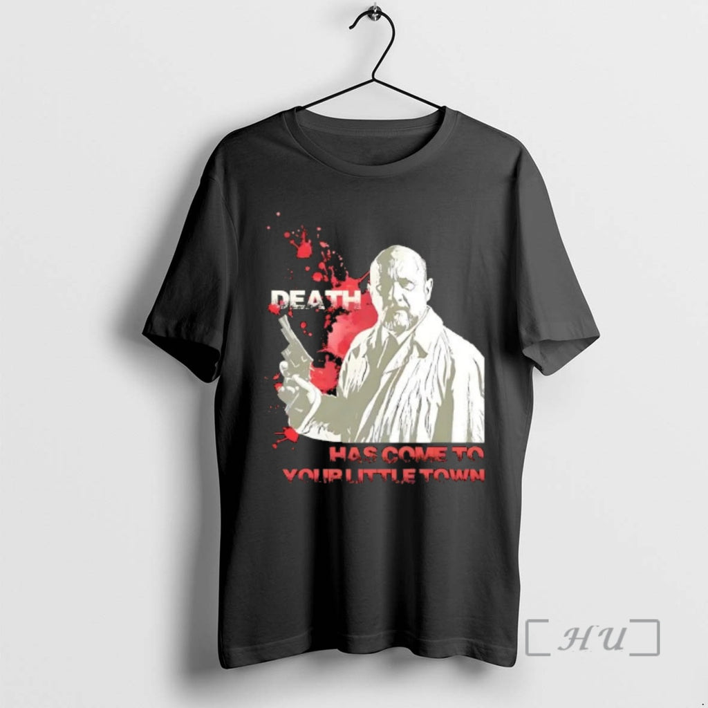 Officials Halloween Dr Loomis Death Has Come To Your Little Town Premium T Shirts Sweater