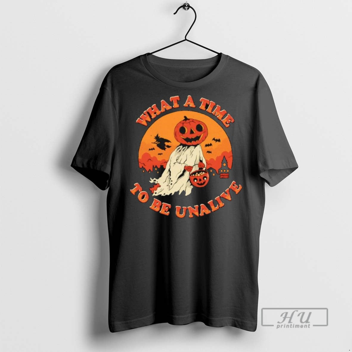 Officials Halloween What A Time To Be Unalive T Shirt s Unisex , , , Long Sleeve Tee