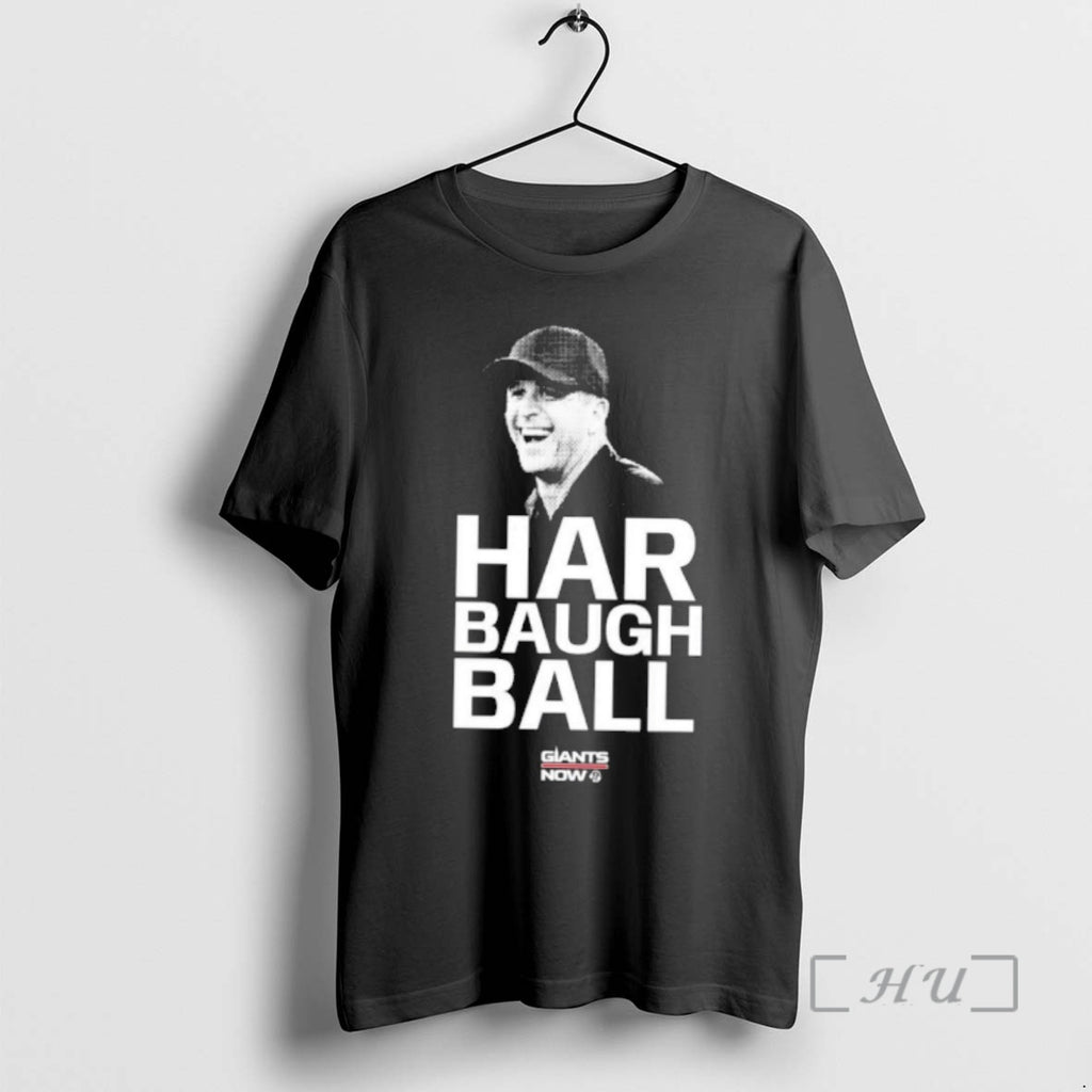 Officials Harbaugh Ball John Harbaugh Head Coach Of The New York Giants Premium T Shirts