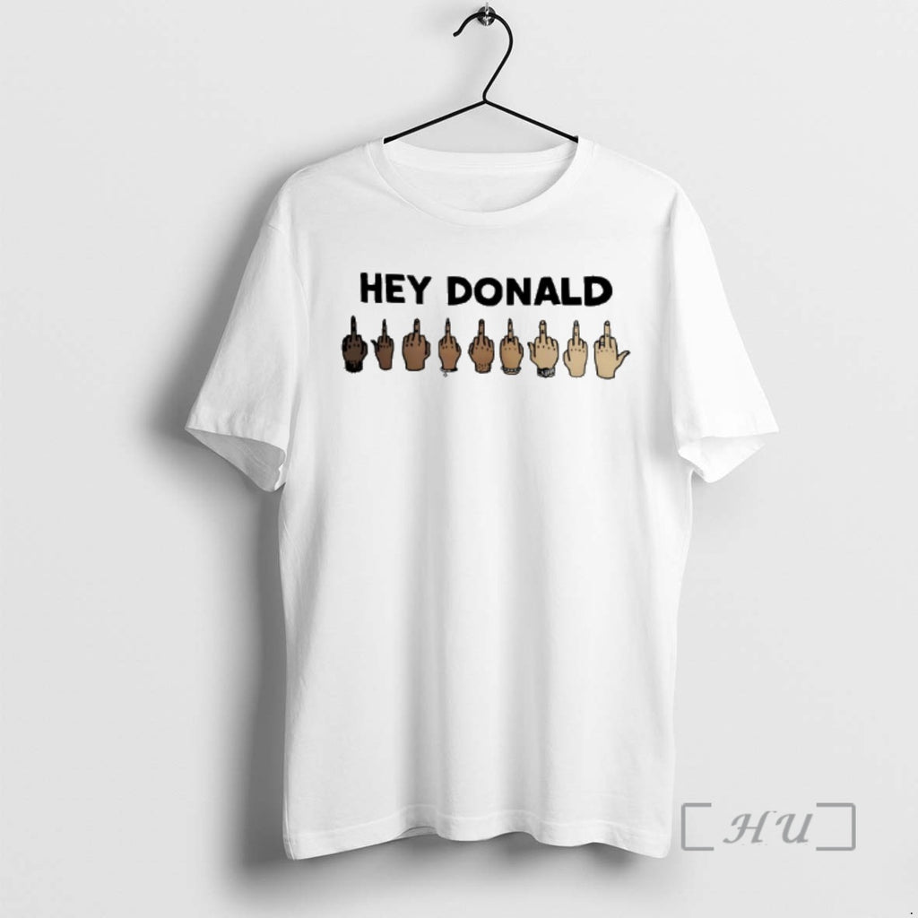 Officials Hey Donald Trump Middle Finger