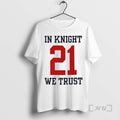 Officials Hilary Knight 21 In Knight We Trust Usa Hockey Gold Medal Premium T Shirts