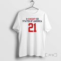 Officials Hilary Knight 21 Usa Hockey U Knight Ed States Of America Premium T Shirts