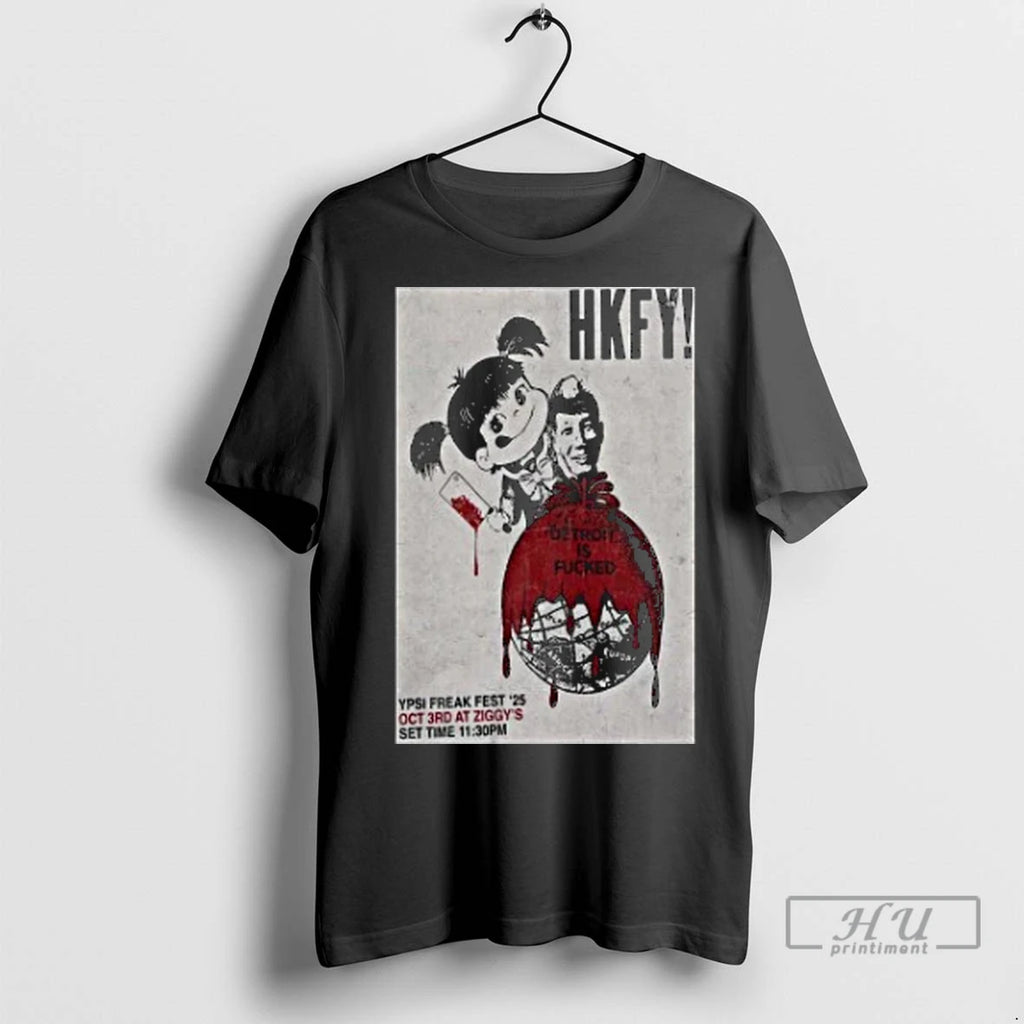 Officials Hong Kong Fuck You Tour Detroit Mi Oct 2025 T Shirts