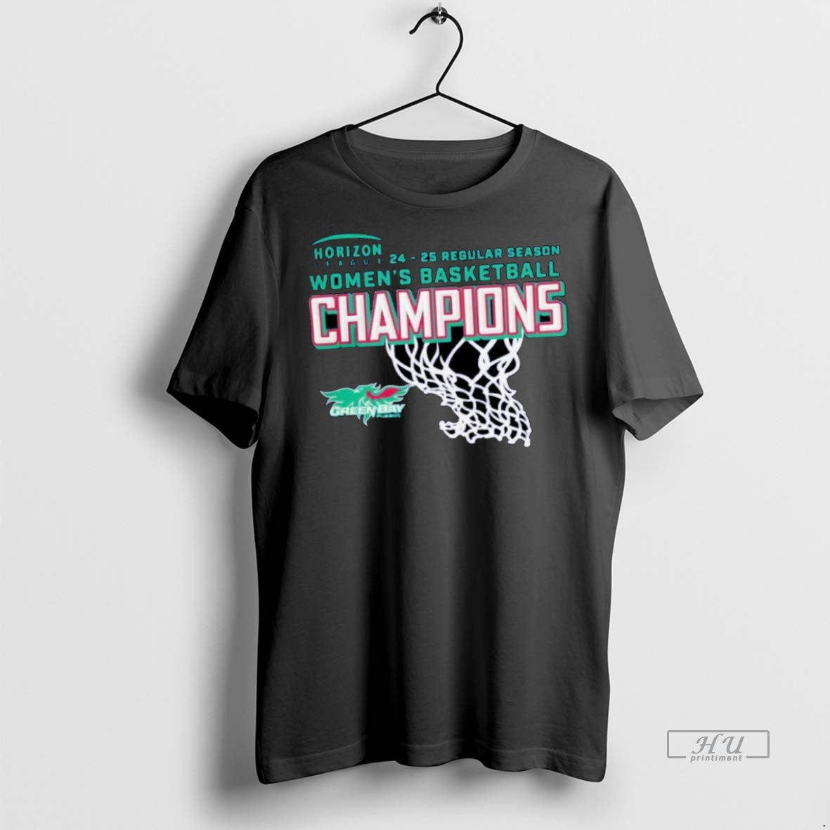 Officials Horizon League Regular Season 2025 Womens Basketball Green Bay Phoenix Champions Ornaments