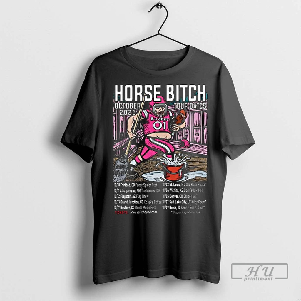 Officials Horse Bitch Tour October 2025 Long Sleve T Shirt