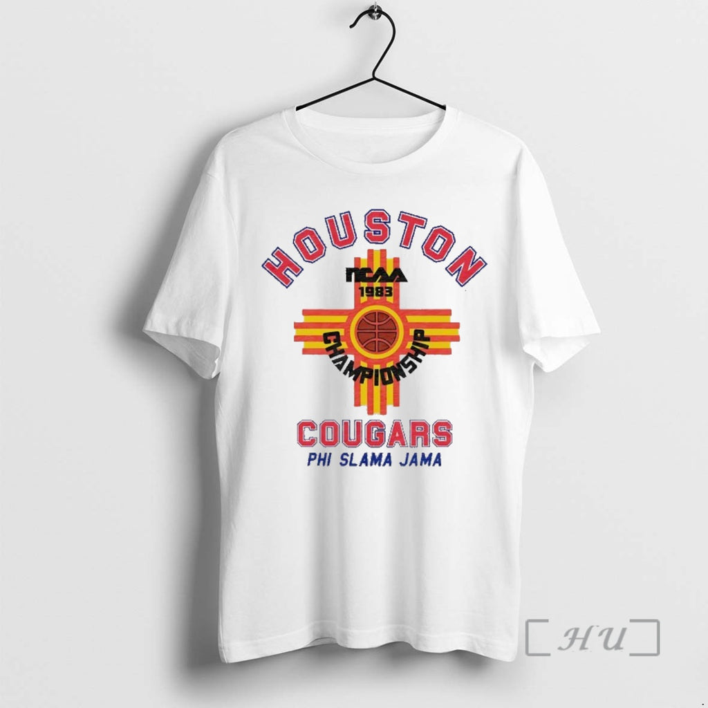 Officials Houston Cougars Ncaa Championship 1983 Final Four Phi Slama Jama Premium T Shirts Sweater