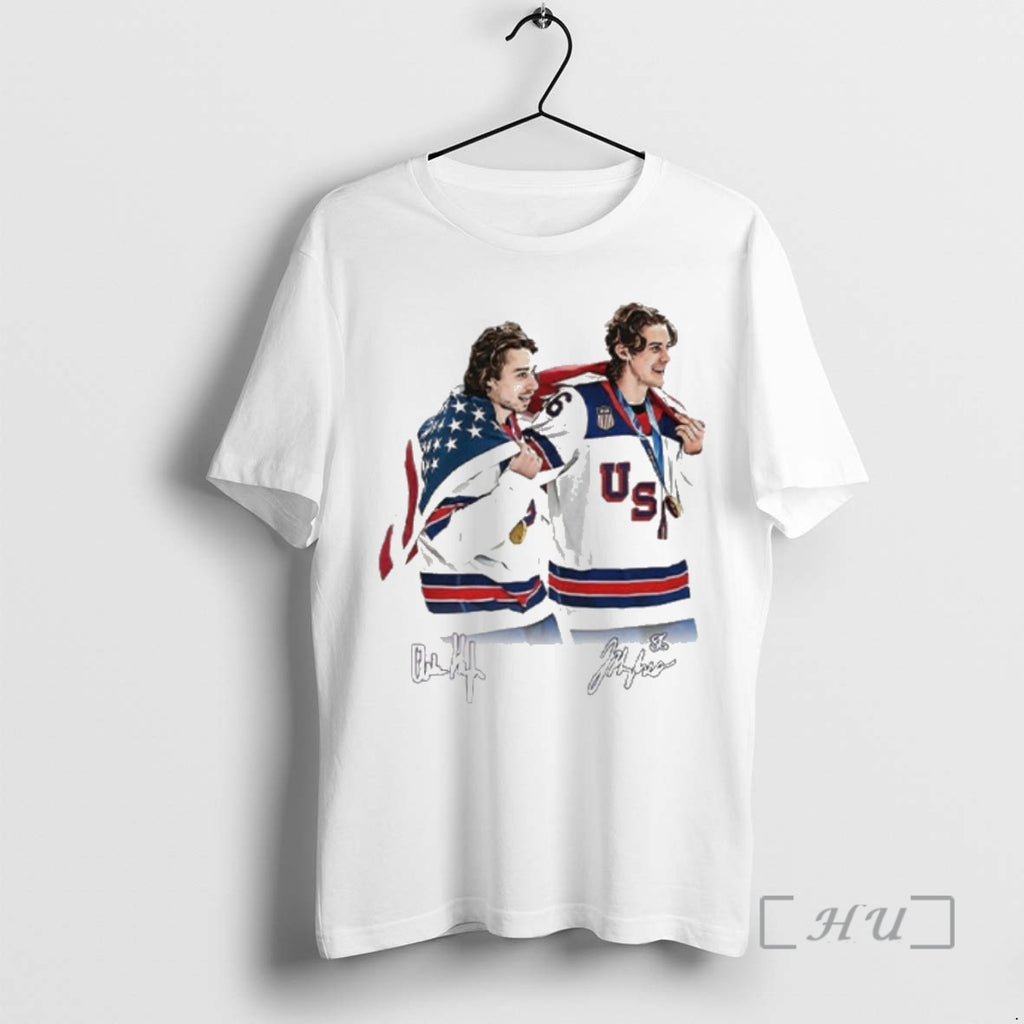Officials Hughes Brotherhood Team Usa Hockey 1