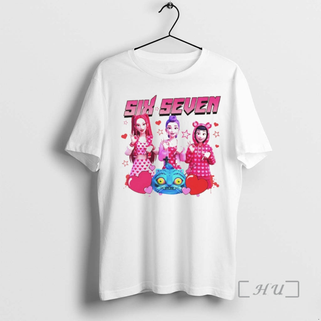 Officials Huntrix Six Seven Happy Valentine Kpop Demon Hunters
