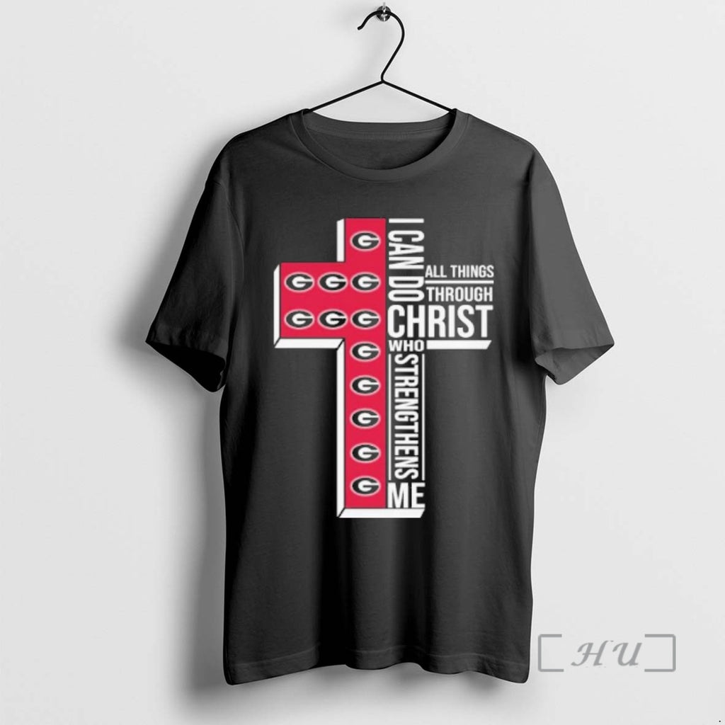 Officials I Can Do All Things Faith And Sports Georgia Bulldogs College Basketball Premium