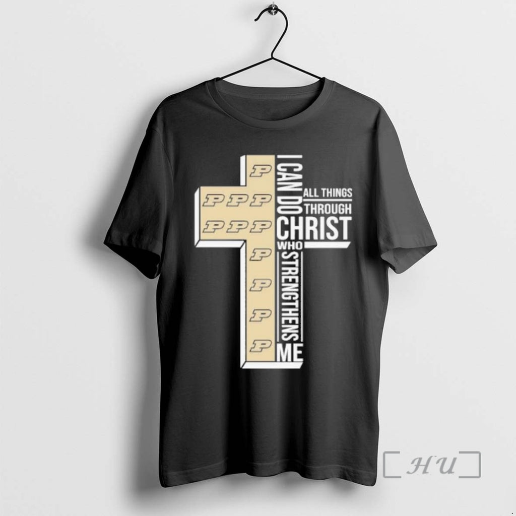 Officials I Can Do All Things Faith And Sports Purdue Boilermakers College Basketball Premium