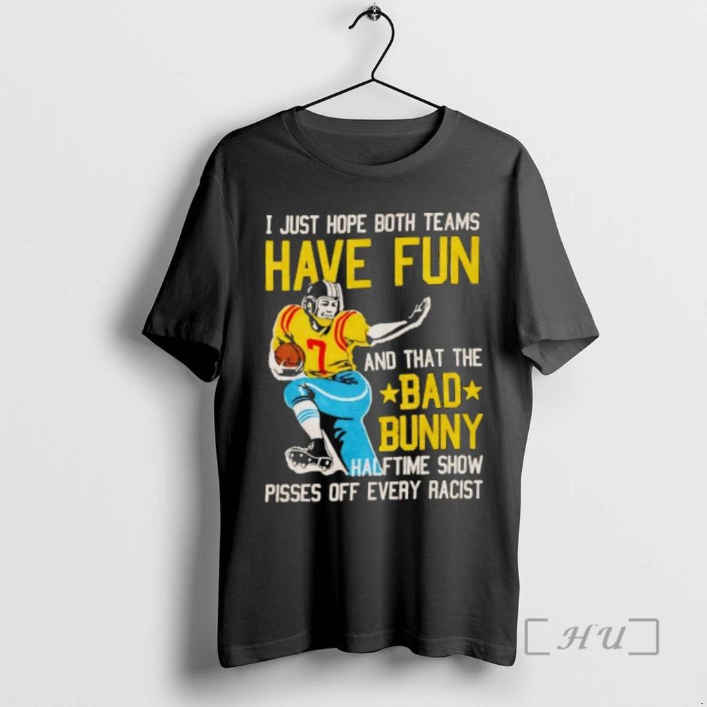 Officials I Hope Both Teams Have Fun Bad Bunny Halftime Show Premium T Shirts Sweater