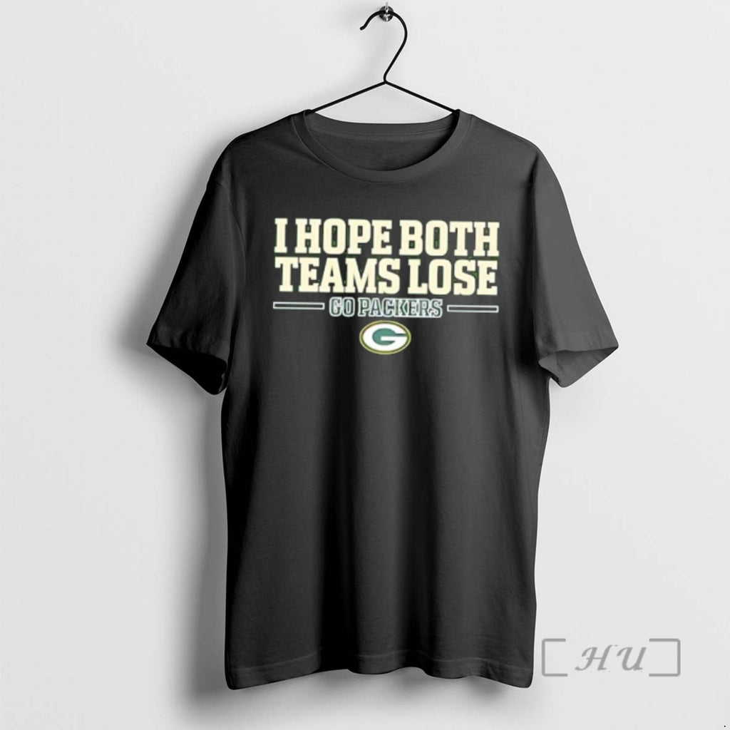 Officials I Hope Both Teams Lose Go Packers Football Logo