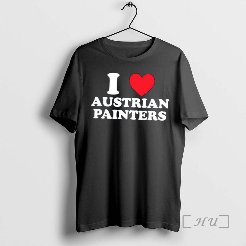Officials I Love Austrian Painters Graphic