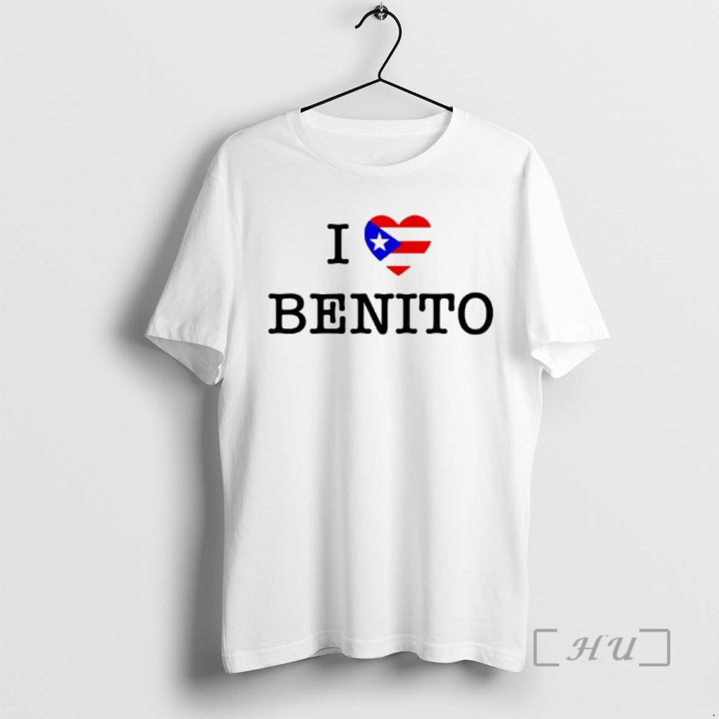 Officials I Love Benito Puerto Rican Superstar Graphic