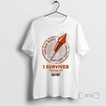 Officials I Survived Cracker Night Northern Territory Day Cu In The Nt Premium T Shirts