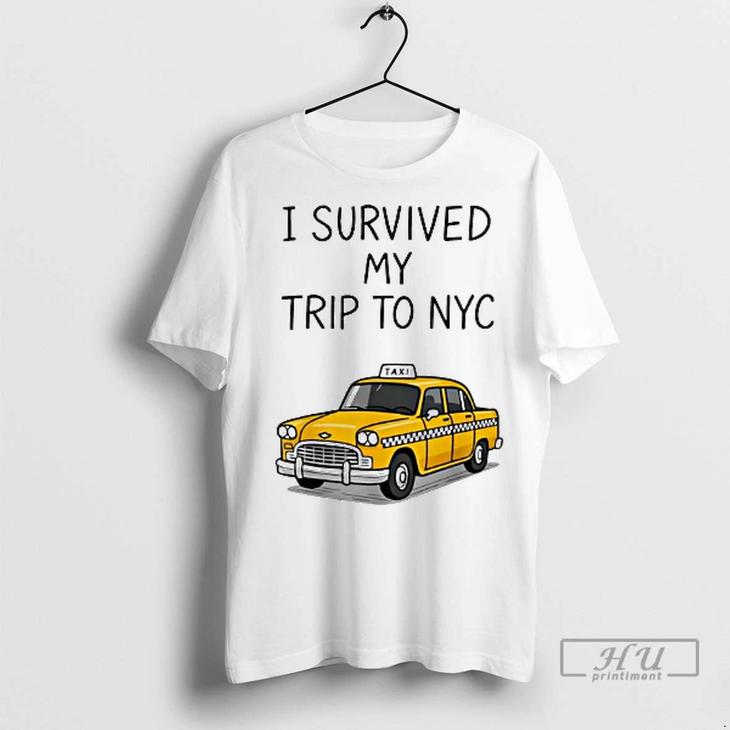 Officials I Survived My Trip To Nyc Ladies T Shirt