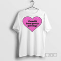 Officials I Benefit From Pretty Privilege Pink Heart T Shirt s Unisex , , , Long Sleeve Tee