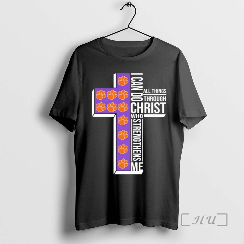 Officials I Can Do All Things Through Christ Who Strengthens Me Clemson Tigers Basketball Basketball