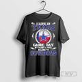 Officials I Live In Texas And On Game Day My Heart Soul Belong To Dallas Unisex , , , Long Sleeve Tee