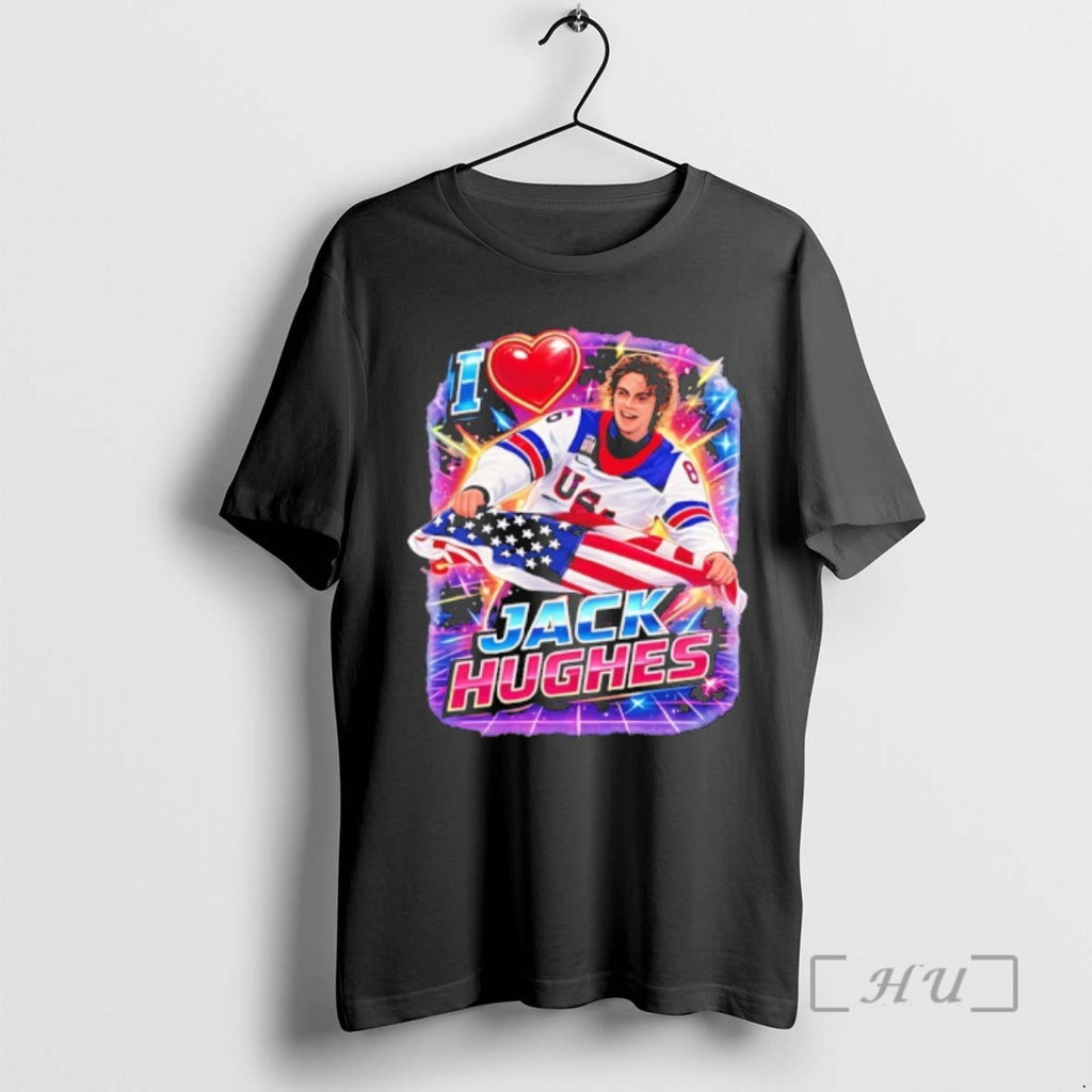 Officials I Love Jack Hughes Usa Hockey Gold