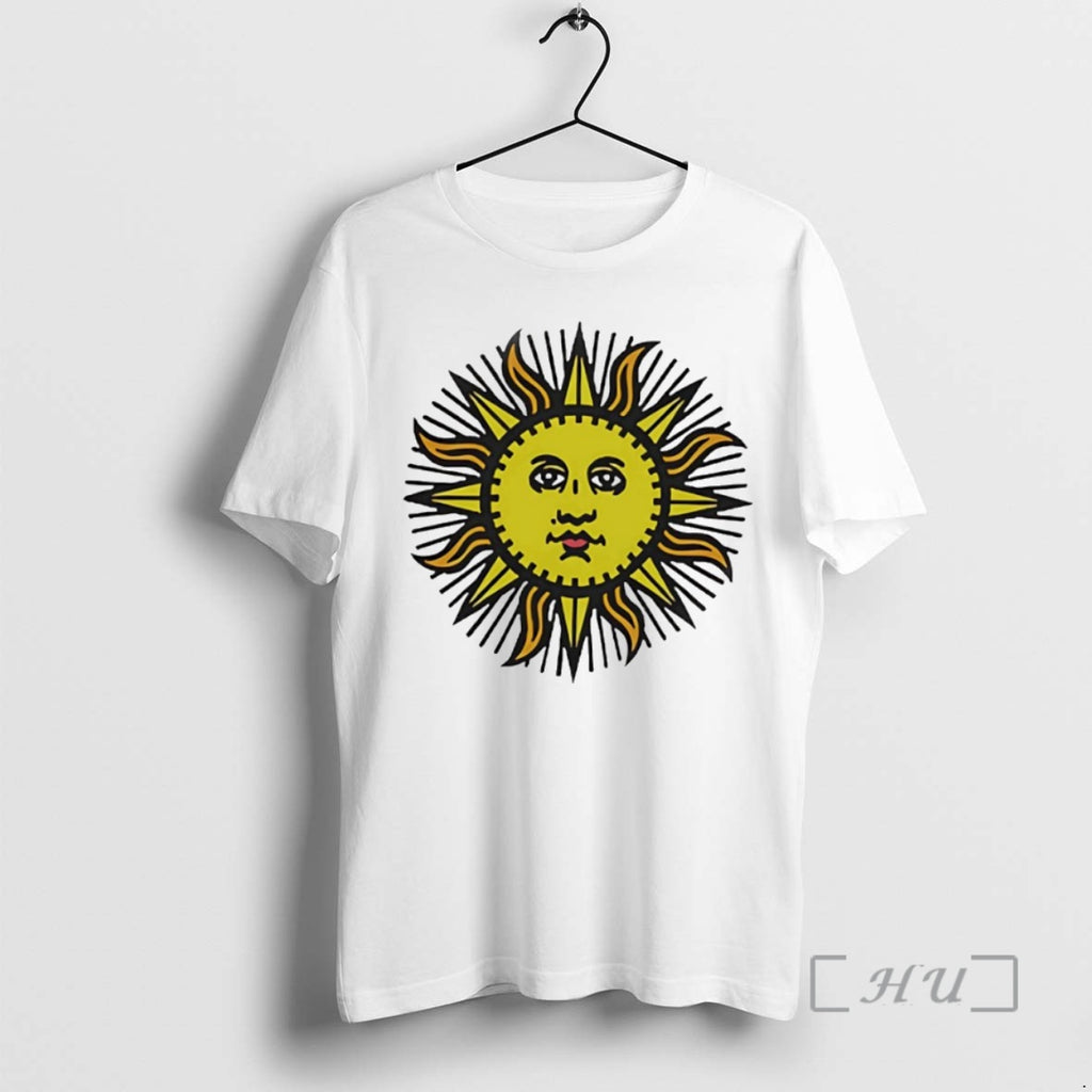 Officials I Saw The Tv Glow Owen Justice Smith Sun Face Circle Premium T Shirts
