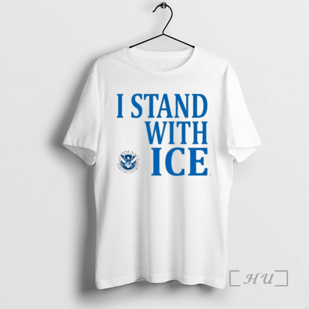 Officials I Stand With Ice United States Department Of Homeland Security Premium T Shirts Sweater